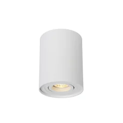 Lucide Plafondspot Tube Wit - GU10 - Ø 10 cm