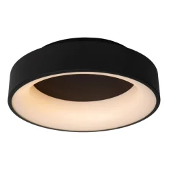 Lucide Plafonniere Mirage Zwart - LED - Ø 45 cm