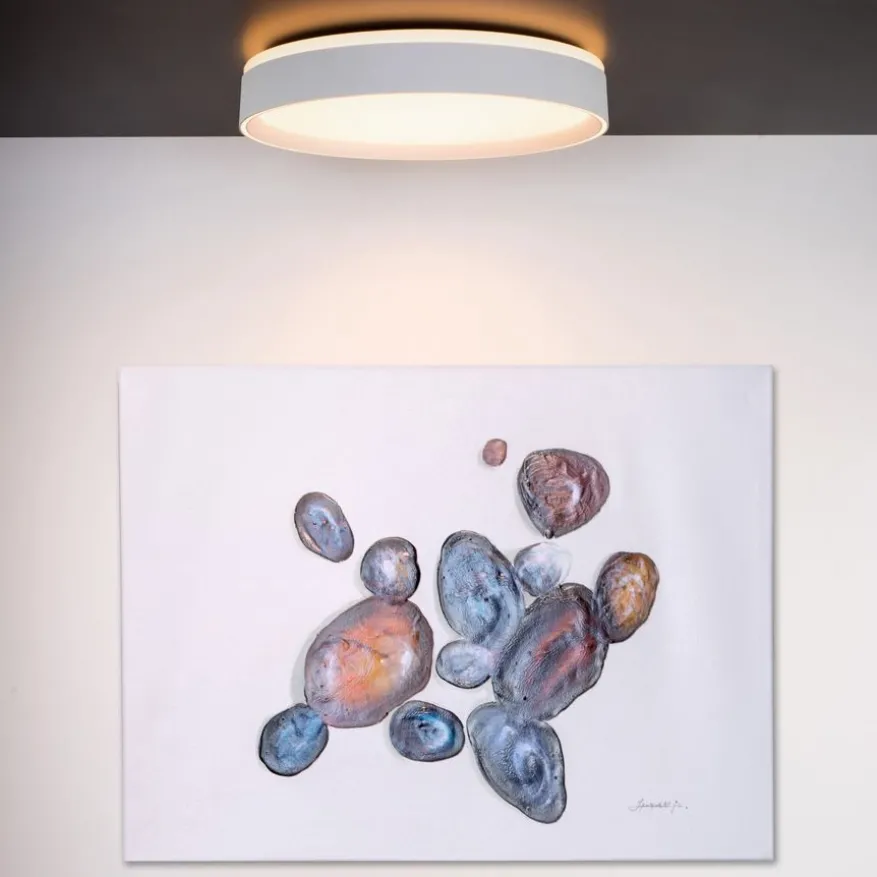 Lucide Plafonniere Nuria Wit - LED - Ø 40 cm