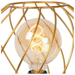 Lucide Tafellamp Danza Goud - E27 - 23 cm hoog