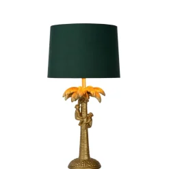 Lucide Tafellamp Extravaganza Coconut Goud - E27 - 58 cm hoog
