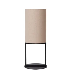 Lucide Tafellamp Herman Beige - E27 - 50cm hoog