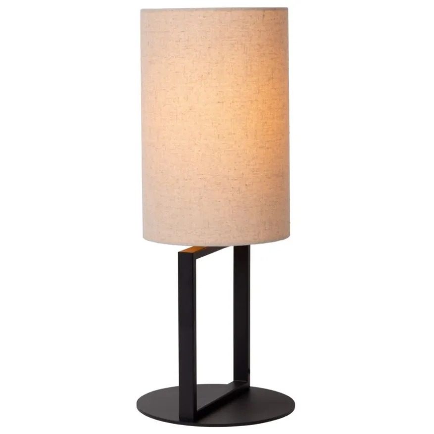Lucide Tafellamp Herman Beige - E27 - 50cm hoog