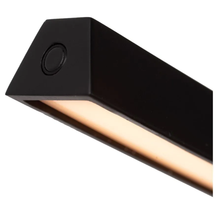 Lucide Tafellamp Lavale Zwart - LED - 42 cm hoog