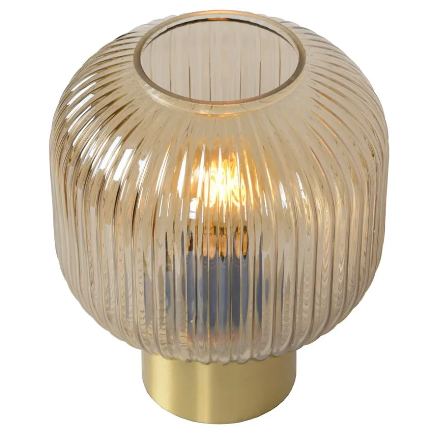 Lucide Tafellamp Maloto Goud - E27 - 25 cm hoog