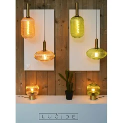 Lucide Tafellamp Maloto Goud - E27 - 25 cm hoog