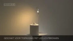 Lucide Vloerlamp Clubs Wit - 2 x GU10 - 140 cm hoog