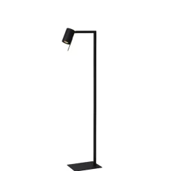 Lucide Vloerlamp Lesley Zwart - GU10 - 130 cm hoog