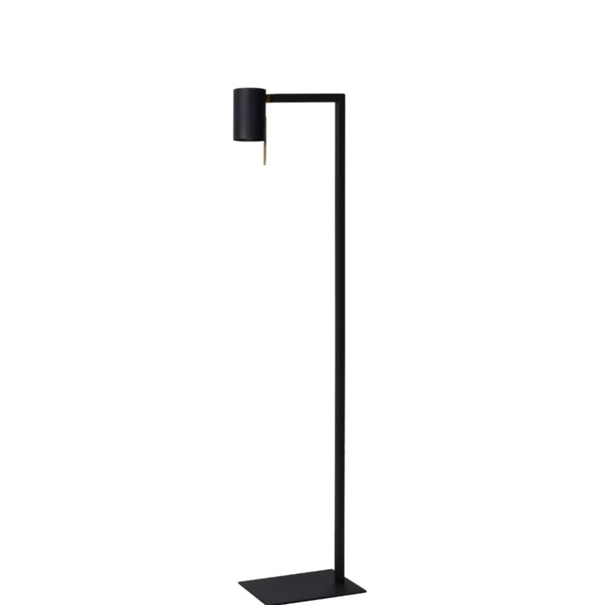 Lucide Vloerlamp Lesley Zwart - GU10 - 130 cm hoog