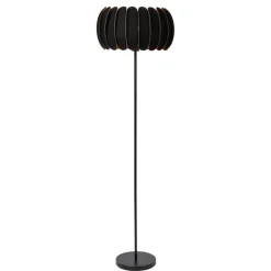 Lucide Vloerlamp Spencer Zwart - E27 - Ø 40 cm