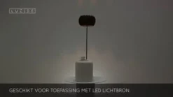 Lucide Vloerlamp Spencer Zwart - E27 - Ø 40 cm