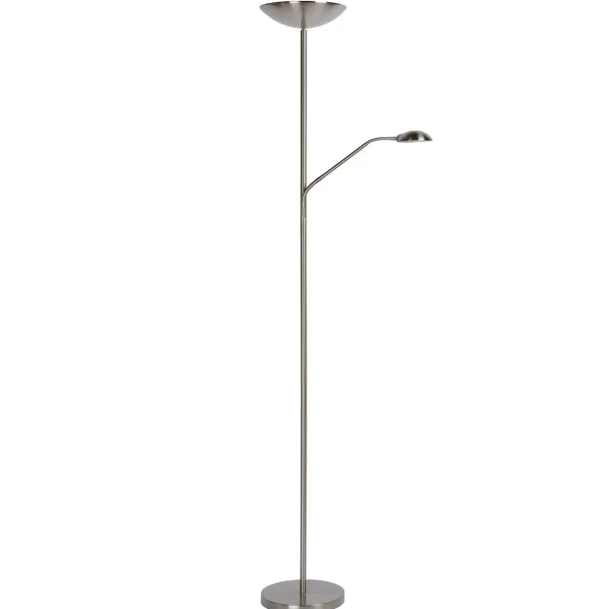 Lucide Vloerlamp Zenith Zilver - LED - 180 cm hoog