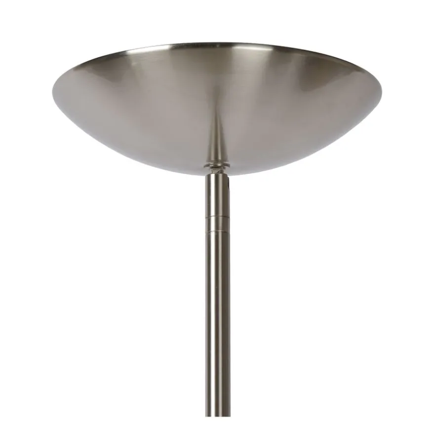 Lucide Vloerlamp Zenith Zilver - LED - 180 cm hoog