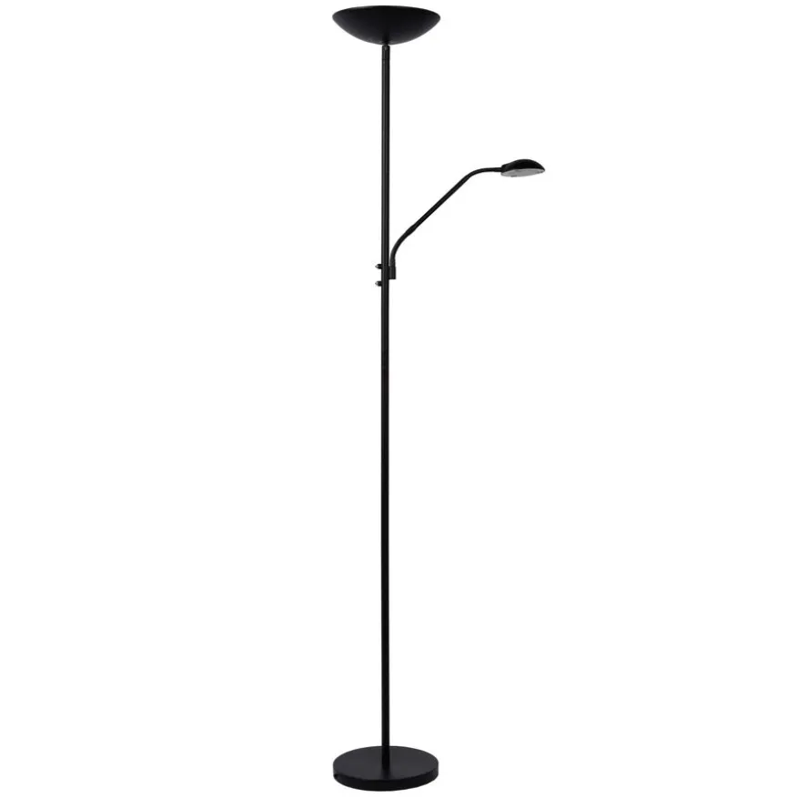 Lucide Vloerlamp Zenith Zwart - LED - 180 cm hoog