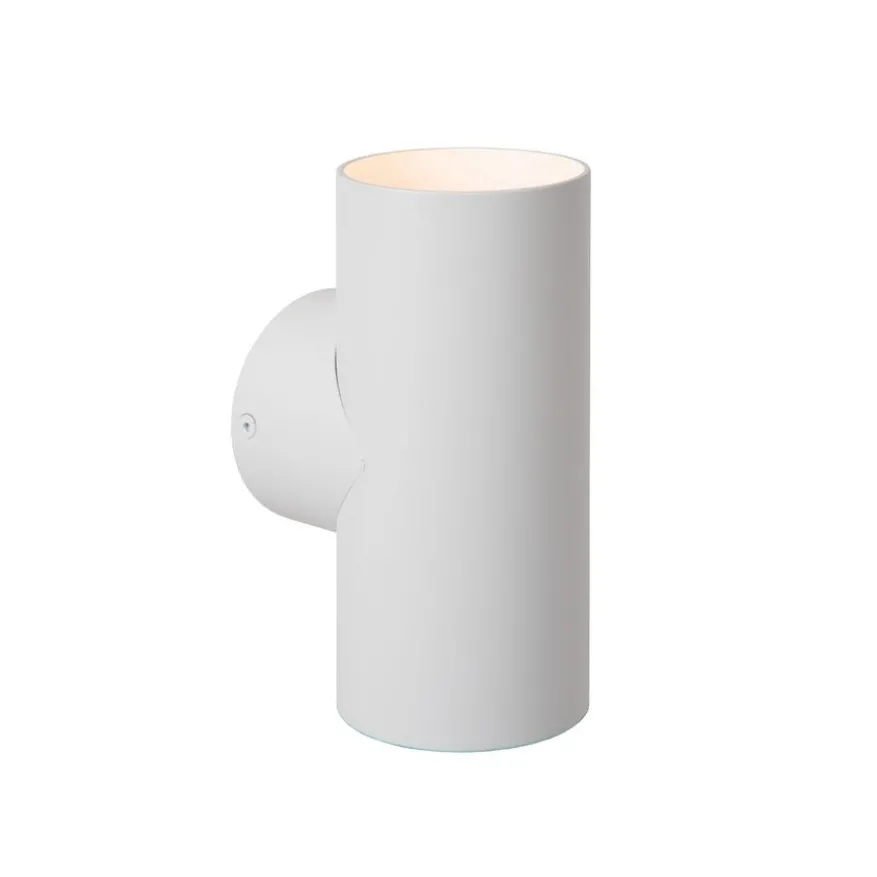 Lucide Wandlamp Bondi Wit - GU10 - 18 cm hoog