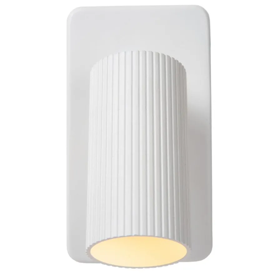 Lucide Wandlamp Clubs Wit - GU10 - 16 cm hoog