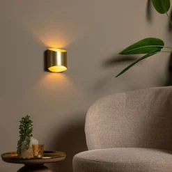 Lucide Wandlamp Diletta Goud - G9 - 18 cm hoog
