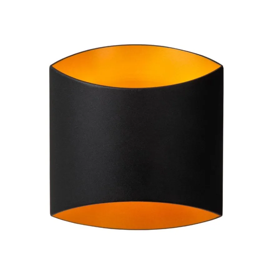 Lucide Wandlamp Diletta Zwart - G9 - 18 cm hoog