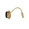 Lucide Wandlamp Jolijn Goud - LED - Ø 11 cm