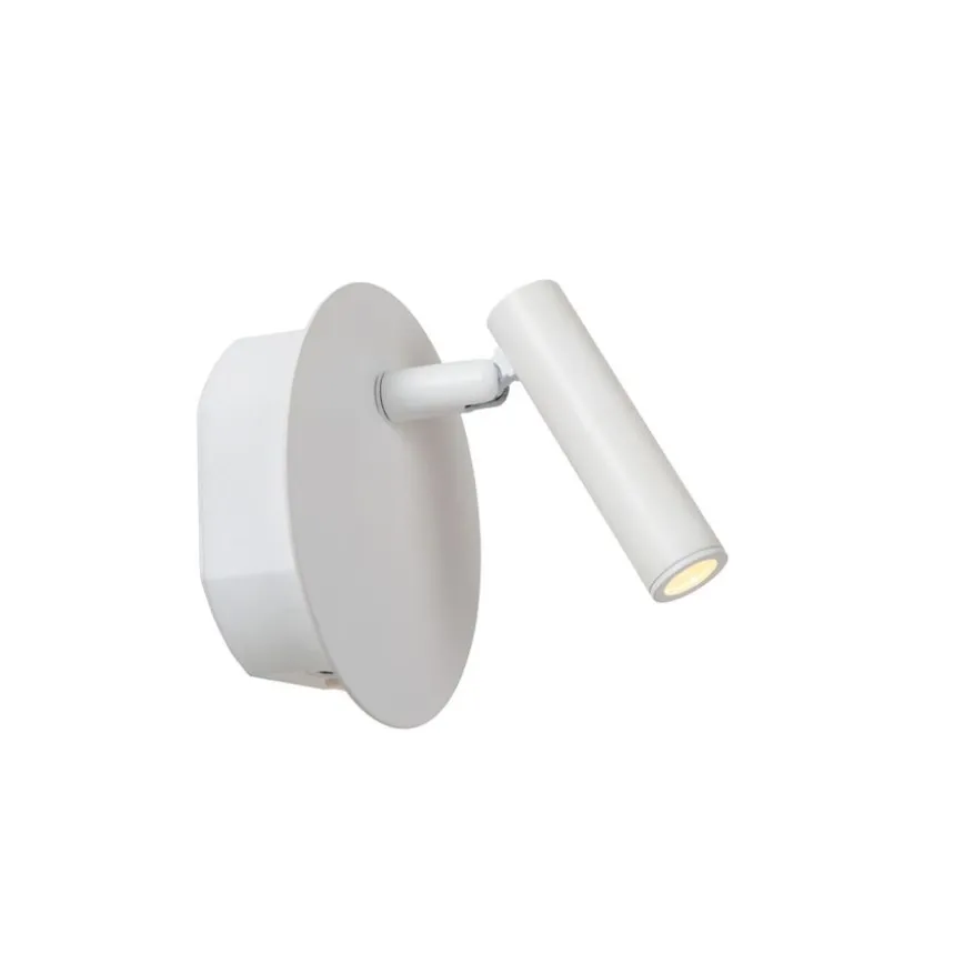 Lucide Wandlamp Jolijn Wit - LED - Ø 11 cm