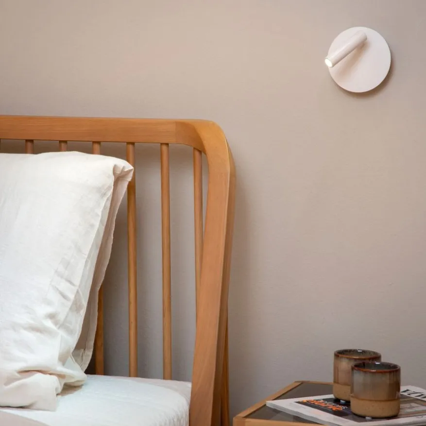 Lucide Wandlamp Jolijn Wit - LED - Ø 11 cm