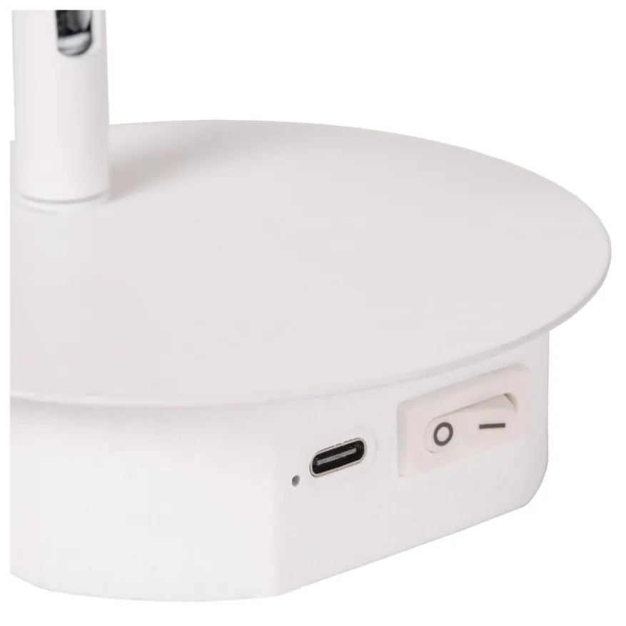 Lucide Wandlamp Jolijn Wit - LED - Ø 11 cm