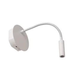 Lucide Wandlamp Jolijn Wit - LED - Ø 11 cm