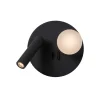 Lucide Wandlamp Matiz Zwart - LED - Ø 17 cm