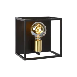 Lucide Wandlamp Ruben Zwart - E27 - 22 cm breed