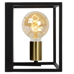 Lucide Wandlamp Ruben Zwart - E27 - 22 cm breed