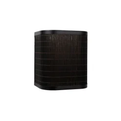 Lucide Wandlamp Tagalog Zwart - E27 - 18x20 cm