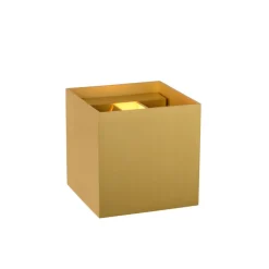 Lucide Wandlamp Xio Goud - G9 - 10x10 cm