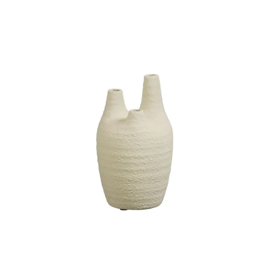 Mica Decorations Tulpenvaas Canti Crème - 23 cm hoog