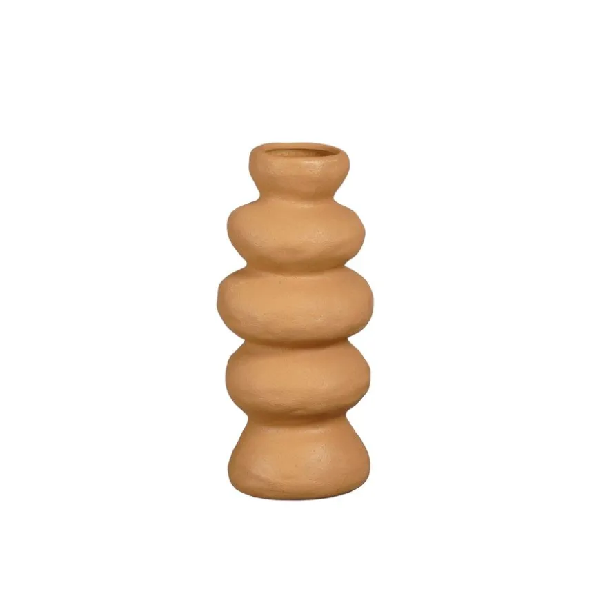 Mica Decorations Vaas Jano Bruin - 30 cm hoog