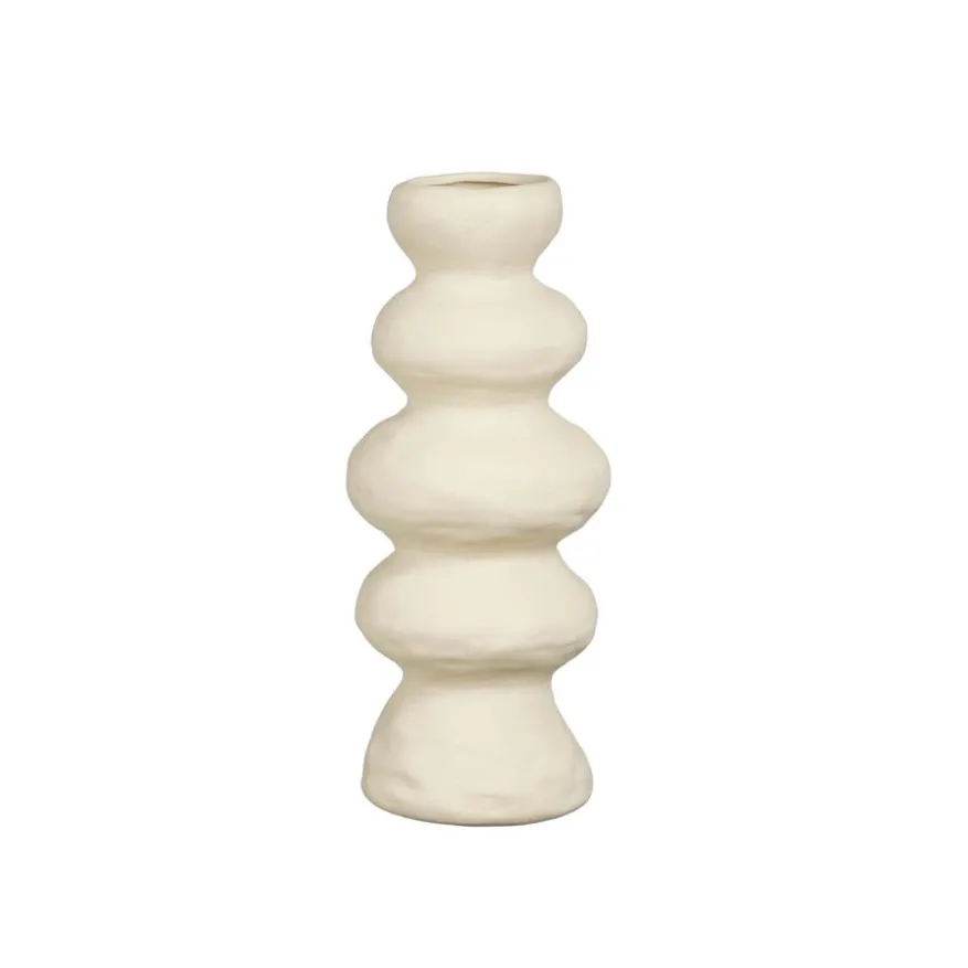 Mica Decorations Vaas Jano Crème - 38 cm hoog