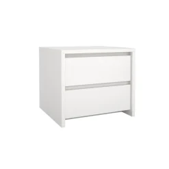 Nachtkastje Atlanta Wit - 52x46x49 cm