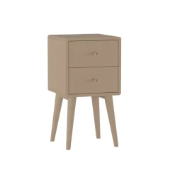 Nachtkastje Borba Taupe - 30x57x30 cm