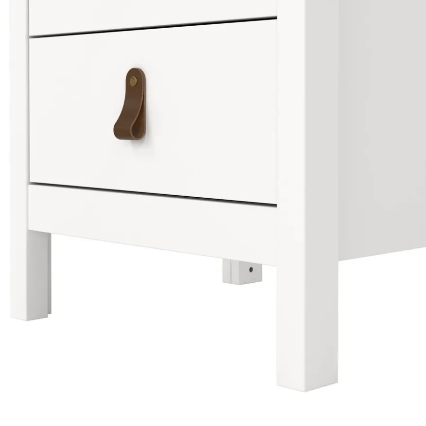 Nachtkastje Dallas Wit - 44x71x39 cm