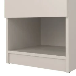 Nachtkastje Luna Taupe - 41x50x40 cm