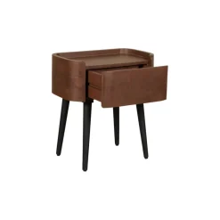 Nachtkastje Maurik Bruin - 51x55x31 cm