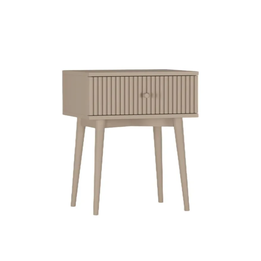Nachtkastje Sem Taupe - 45x55x35 cm