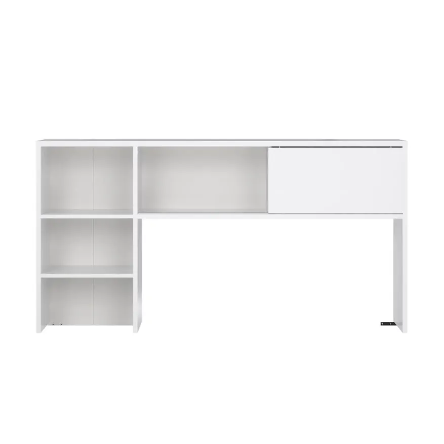 Opzetkast Boston Hoogglans Wit - 149x79x25 cm