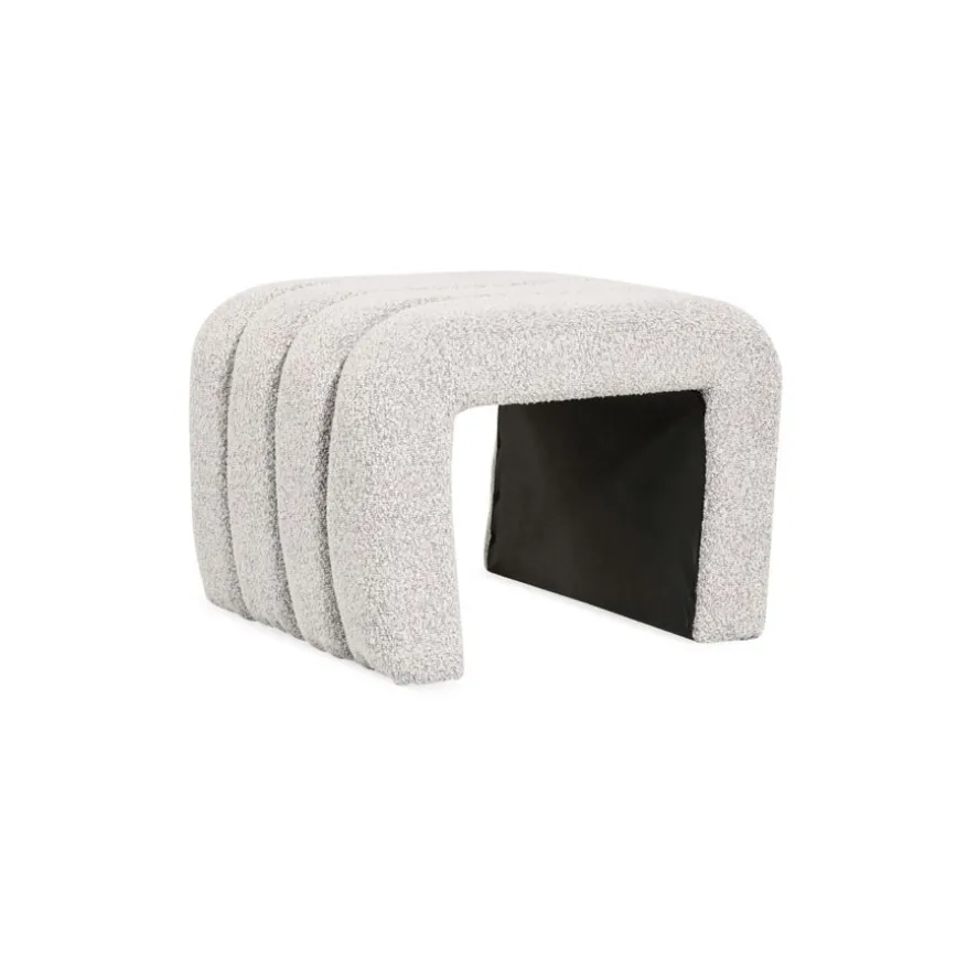 Poef Jilly Beige - 45x38 cm