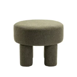 Poef Weslee Groen - Ø 50 cm