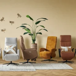 Relaxfauteuil Aalden C Large Bruin