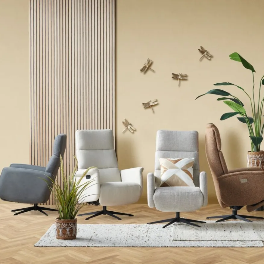 Relaxfauteuil Nuland C Large Grijs