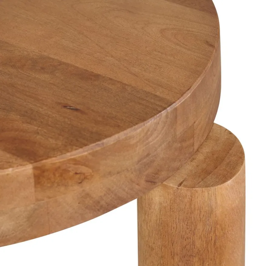 Salontafel Caen Naturel - set 2 stuks