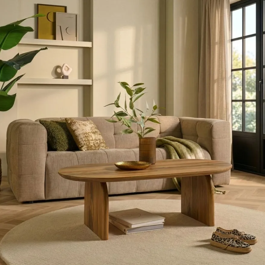 Salontafel Follow Naturel - 110x55 cm