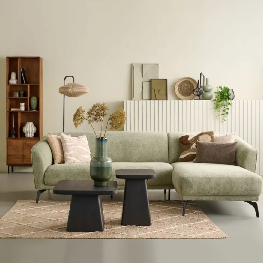 Salontafel Meerlo Zwart - 60x60 cm