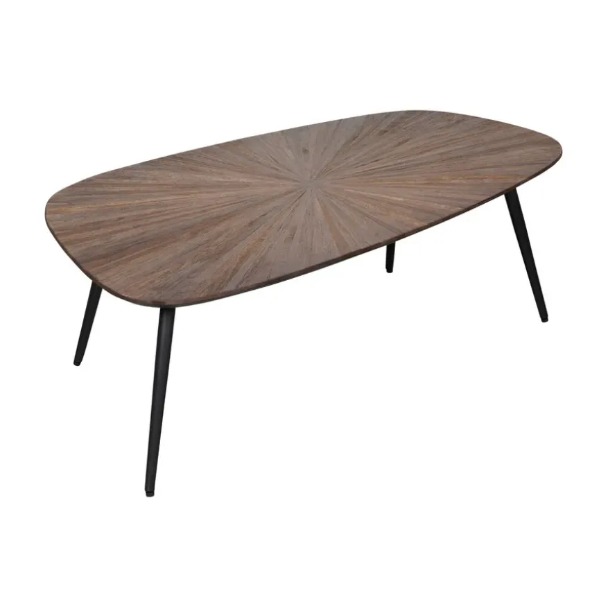 Salontafel Rhone Bruin - 104x57 cm